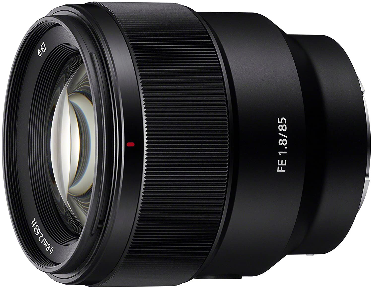 Sony ソニー SEL85F18 85mm F/1.8-22 ミディアム望遠固定プライムカメラレンズ ブラック