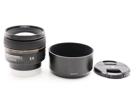 加古川のおすすめ MINOLTA ミノルタ AF 85mm F1.4G の高い買取価格 売るなら百獣の買取王が高価買い取り 