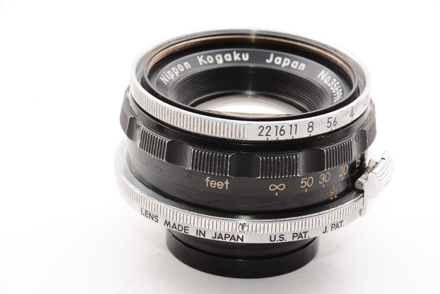Nikon ニコン W-NIKKOR 1:1.8 f=3.5 Nippon Kogaku Japan Nikon ニコンニッコルニッコールカメラレンズ