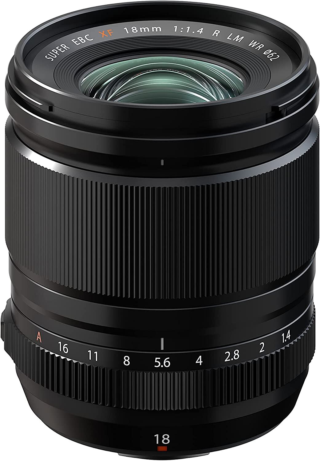 FUJIFILM 富士フイルム フジノンレンズ 単焦点レンズ XF18mmF1.4 R LM WR ブラック