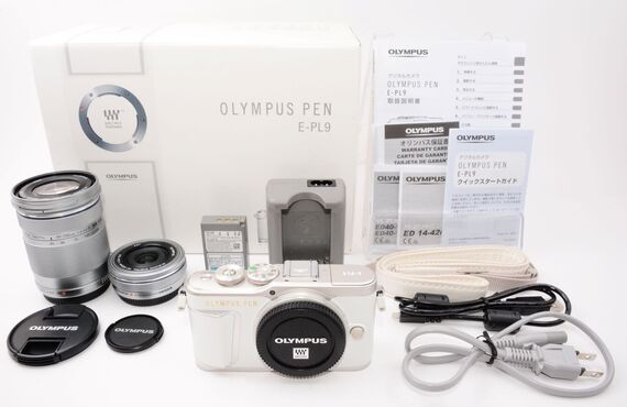 伊丹おすすめ OLYMPUS オリンパス PEN E-PL9 ダブルズームキット高い買取価格 百獣のカメラ買取王が高価買い取り