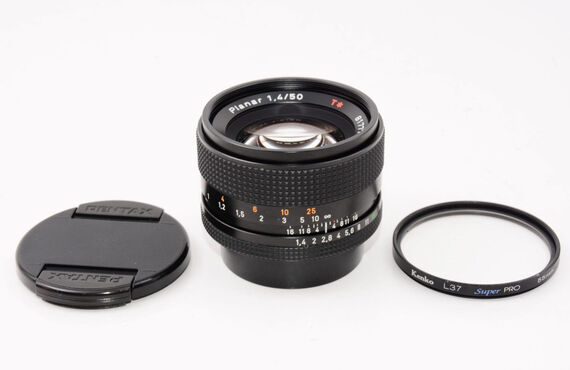 伊丹おすすめ コンタックス CONTAX カールツァイス プラナー 50mm F1.4の買取価格 百獣のカメラ買取王が高価買い取り