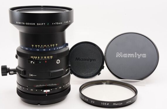 加古川のおすすめ MAMIYA マミヤ SEKOR SHIFT Z 75mm 1:4.5 W の高い買取価格 売るなら百獣の買取王が高価買い取り 