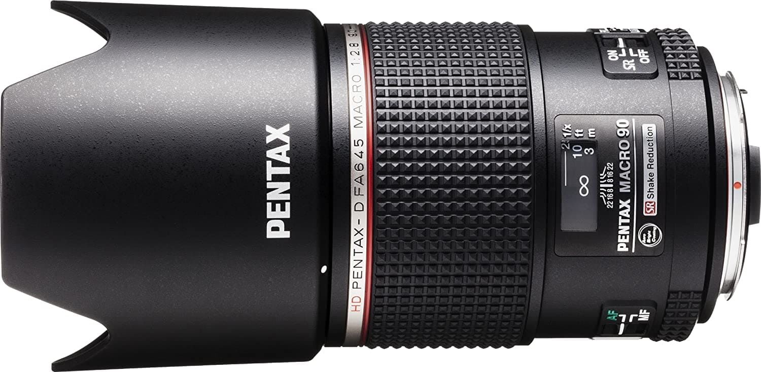 PENTAX ペンタックス 望遠単焦点マクロレンズ レンズ内手ぶれ補正機構 防塵・防滴構造 HD PENTAX-D FA645 MACRO 90mmF2.8ED AW SR 645マウント 645サイズ・645Dサイズ 22210