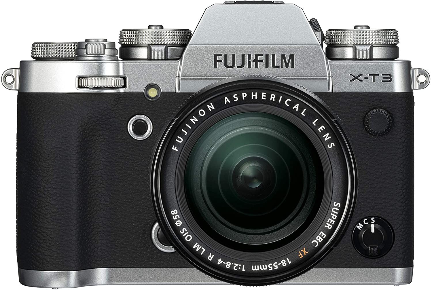FUJIFILM フジフイルム ミラーレス一眼カメラ X-T3レンズキット シルバー X-T3LK-S