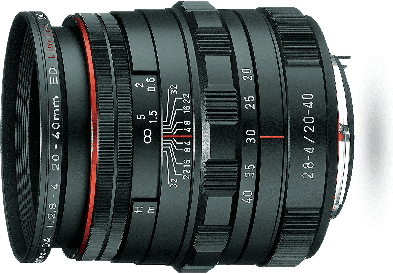 ペンタックス HD PENTAX-DA 20-40mmF2.8-4ED Limited DC WR ブラック 標準ズームレンズ 【APS-Cサイズ用】【高品位リミテッドレンズ・アルミ削り出しボディ】【高精細な描写】【高性能 HDコーティング】【高速AF・DCモーター搭載】【防滴構造】【ペンタックス一眼Kシリーズはボディ内手振れ補正を搭載】 23000