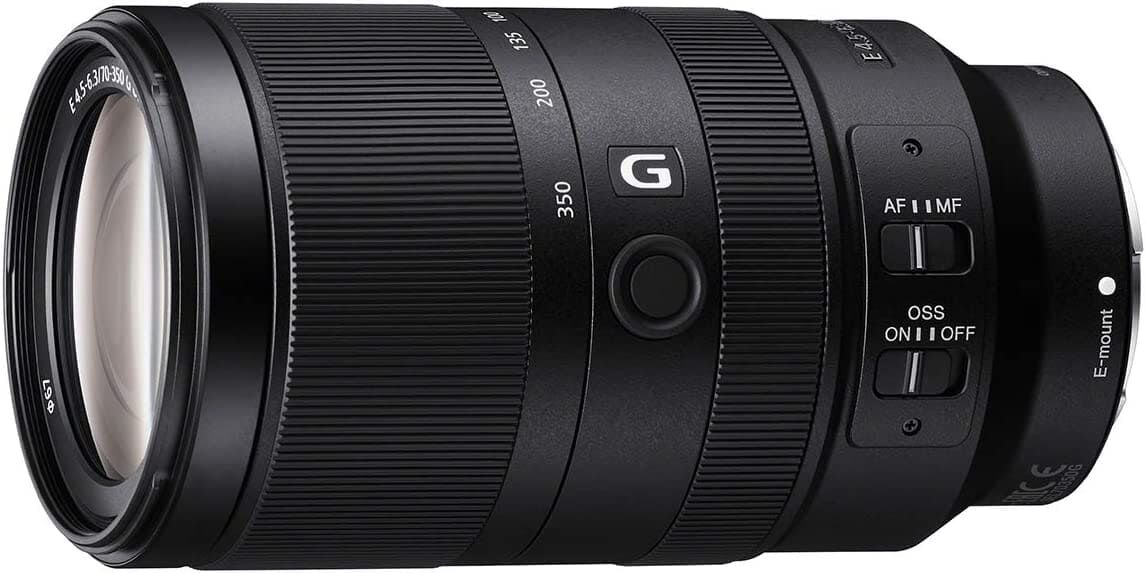 SONY ソニー 標準ズームレンズ E 70-350mm F4.5-6.3 OSS ソニー Eマウント用レンズ(APS-Cサイズ用) SEL70350G