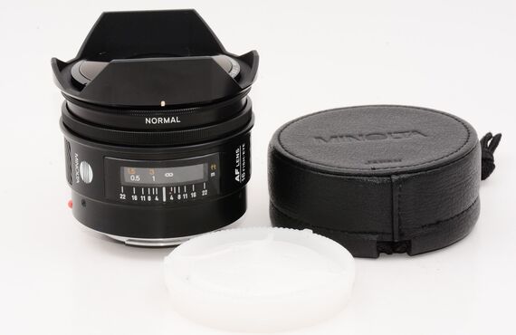 神戸市灘区のおすすめ MINOLTA ミノルタ  AF 16mm F2.8 FISH-EYEの高い買取価格 売るなら百獣の買取王が高価買い取り 