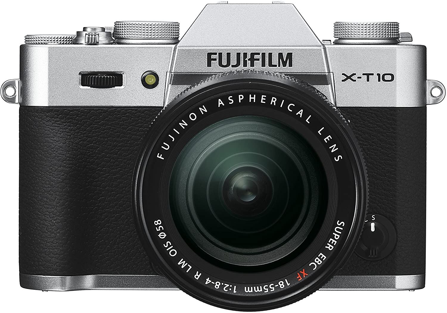 FUJIFILM フジフイルム ミラーレス一眼 X-T10 レンズキット シルバー　