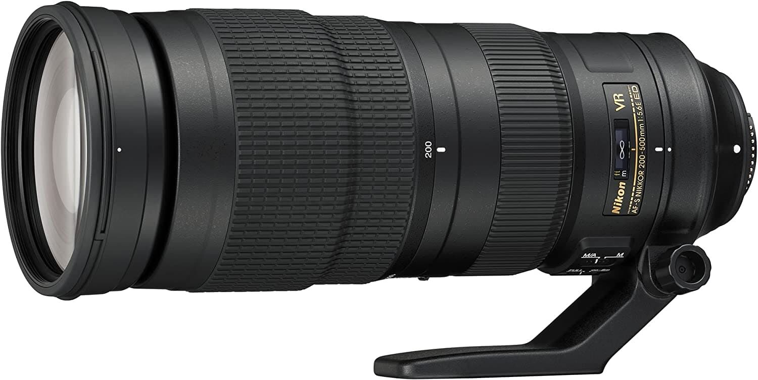 Nikon ニコン AF-S FX NIKKOR 200-500mm f/5.6E ED VR(手ブレ補正) ズームレンズ オートフォーカス Nikon デジタル一眼レフカメラ用