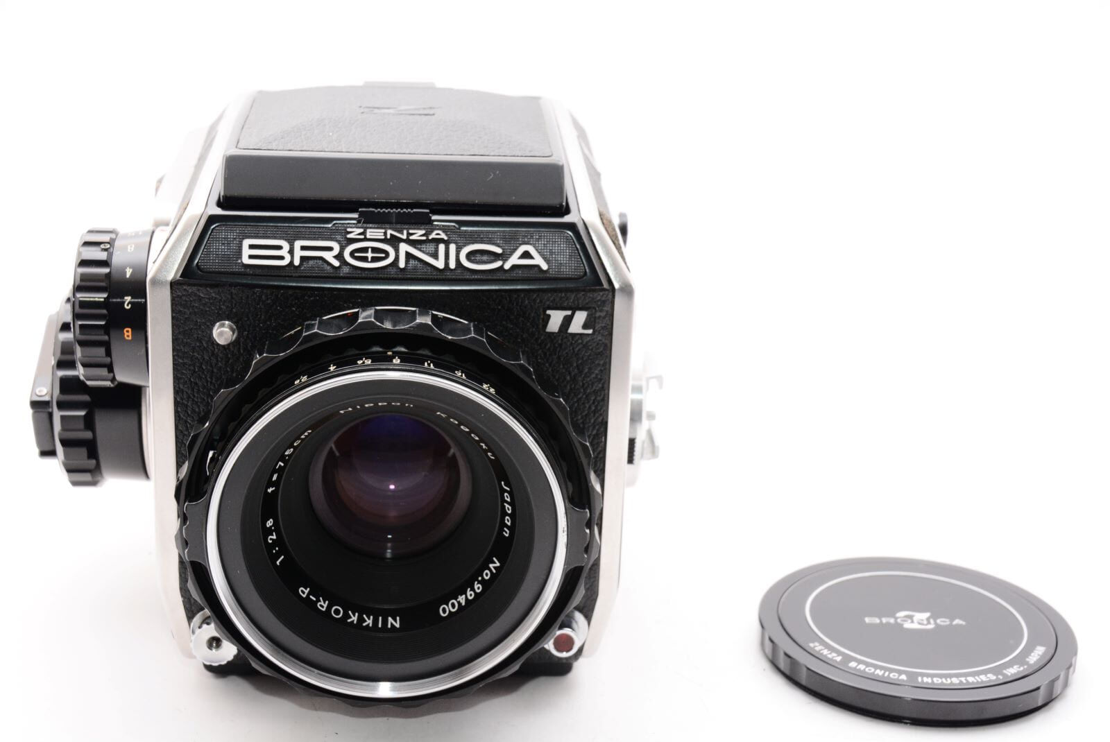 ZENZABRONICA ゼンザブロニカ EC-TLII 中判カメラ/レンズ NIKKOR－P 1:2.8 7.5mm