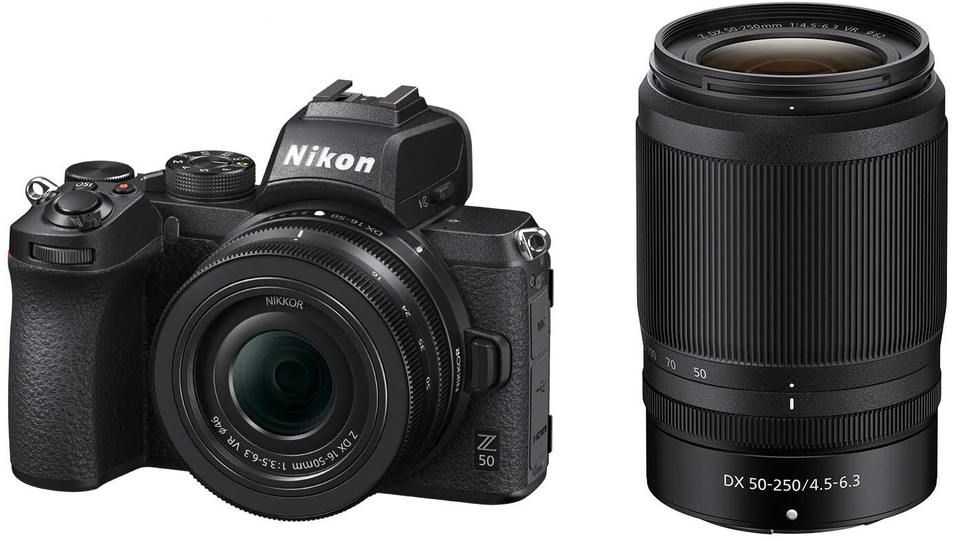 Nikon ニコン ミラーレス一眼カメラ Z50 ダブルズームキット NIKKOR Z DX 16-50mm+NIKKOR Z DX 50-250mm付属