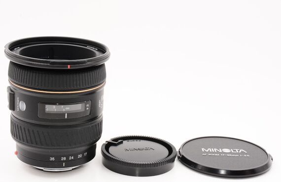 宝塚のおすすめ MINOLTA ミノルタ 17-35mm の高い買取価格 百獣のカメラ買取王が高価買い取り