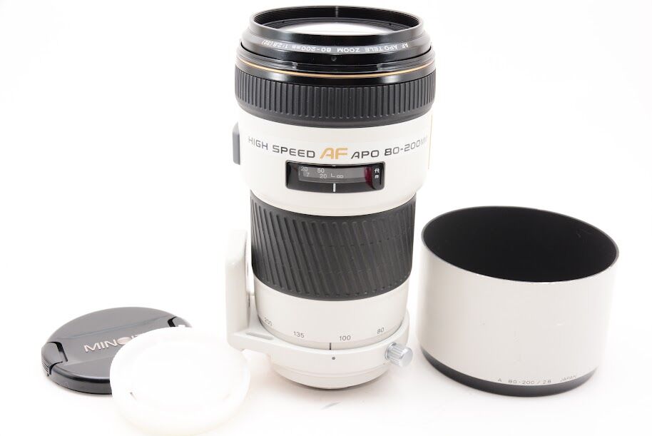 MINOLTA ミノルタ 望遠ズームレンズ AF APO TELE ZOOM 80-200mm F2.8 HIGH SPEED AF