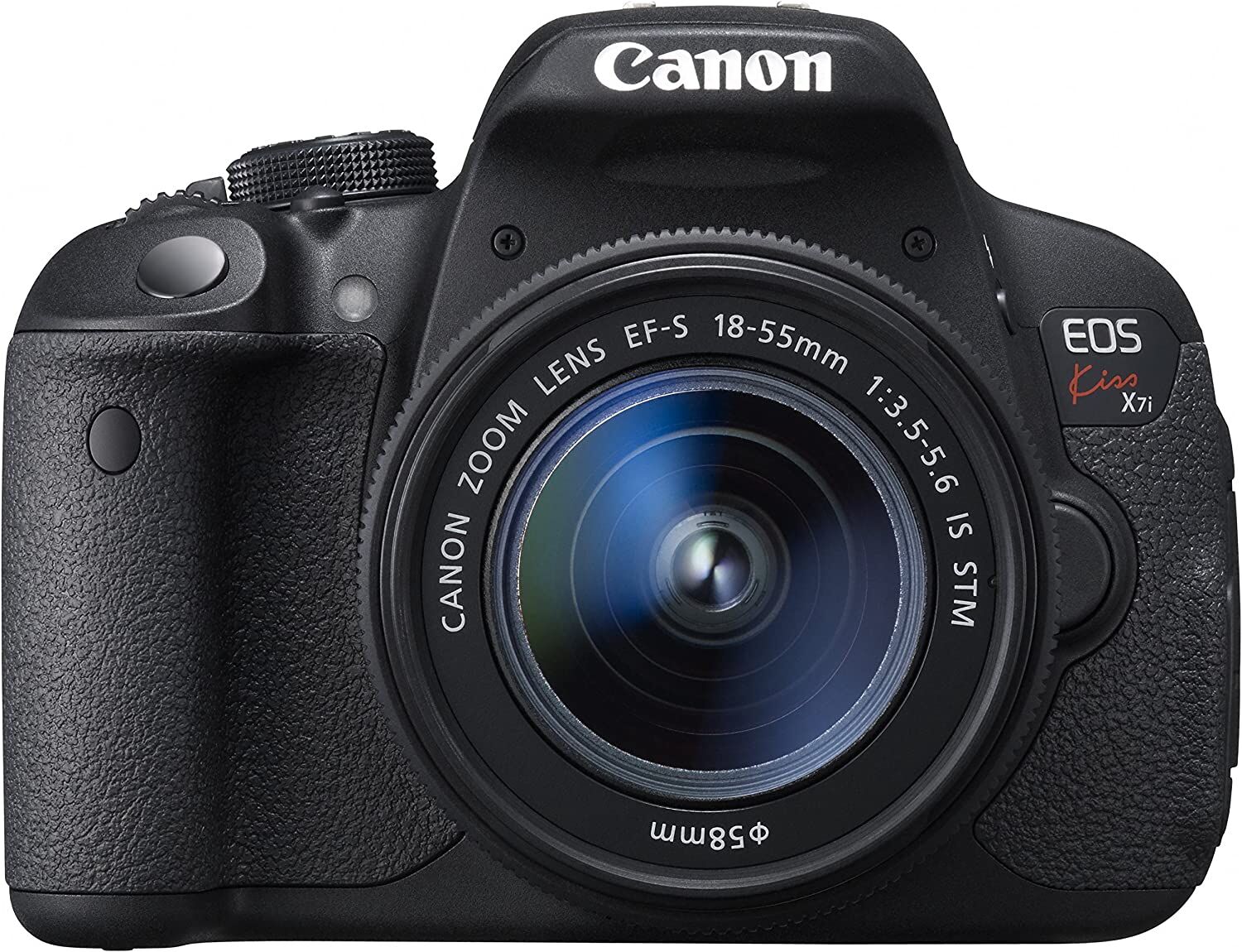 Canon キャノン デジタル一眼レフカメラ EOS Kiss X7i レンズキット EF-S18-55mm F3.5-5.6 IS STM付属