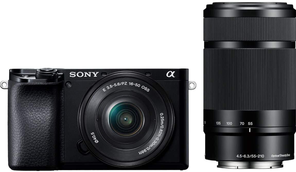 SONY ソニー ミラーレス一眼 α6100 ダブルズームレンズキット ブラック ILCE-6100Y 
