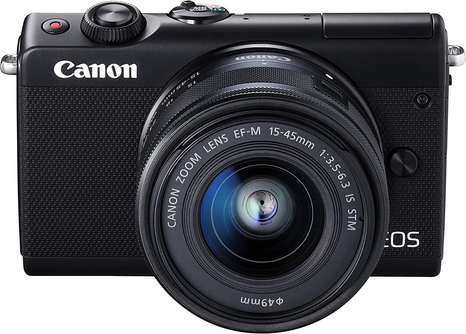 Canon キャノン ミラーレス一眼カメラ EOS M100 EF-M15-45 IS STM レンズキット(ブラック) EOSM100BK1545ISSTMLK