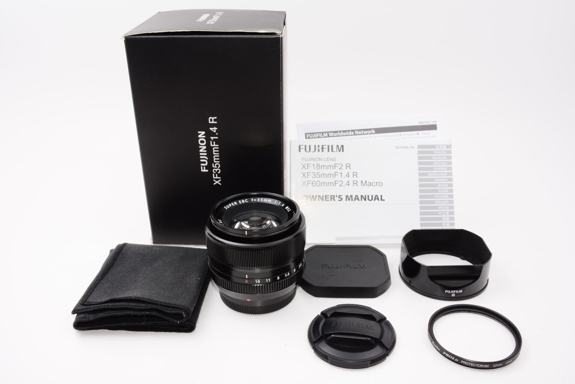 FUJIFILM 富士フイルム 単焦点標準レンズ XF35mmF1.4 R