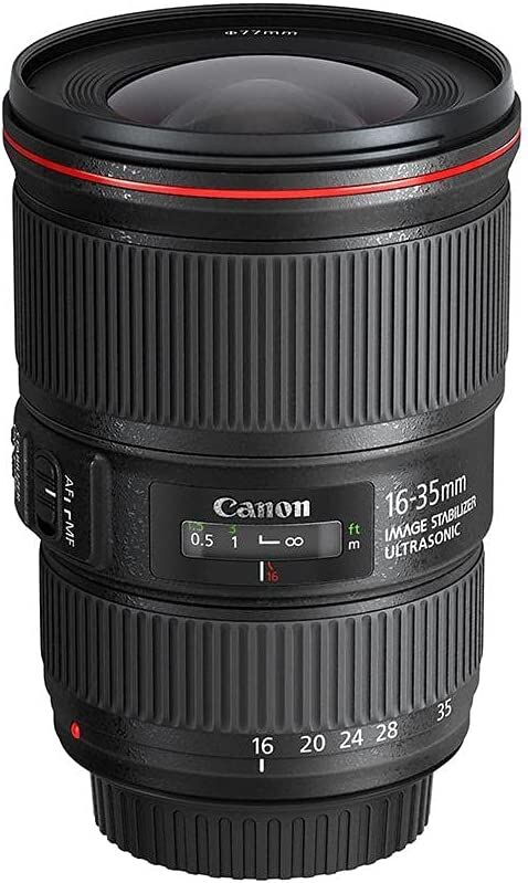 Canon キャノン 広角ズームレンズ EF16-35mm F4L IS USM フルサイズ対応