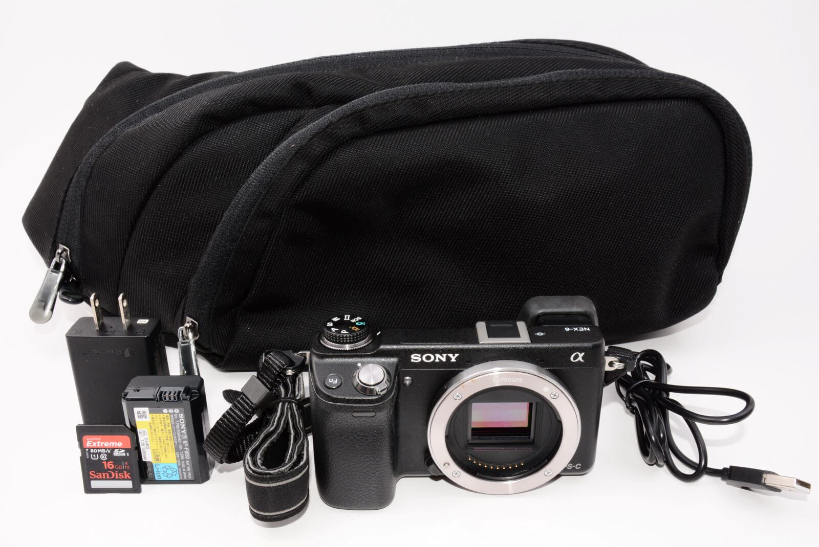 ソニー SONY ミラーレス一眼 α NEX-6 ボディ