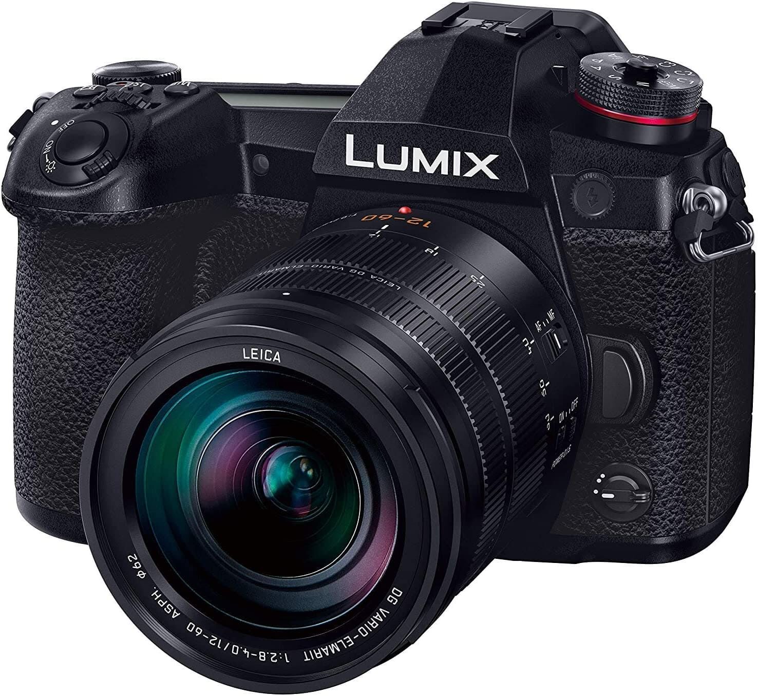 Panasonic パナソニック ミラーレス一眼カメラ ルミックス G9 レンズキット 標準ズームライカDGレンズキット ブラック DC-G9L-K