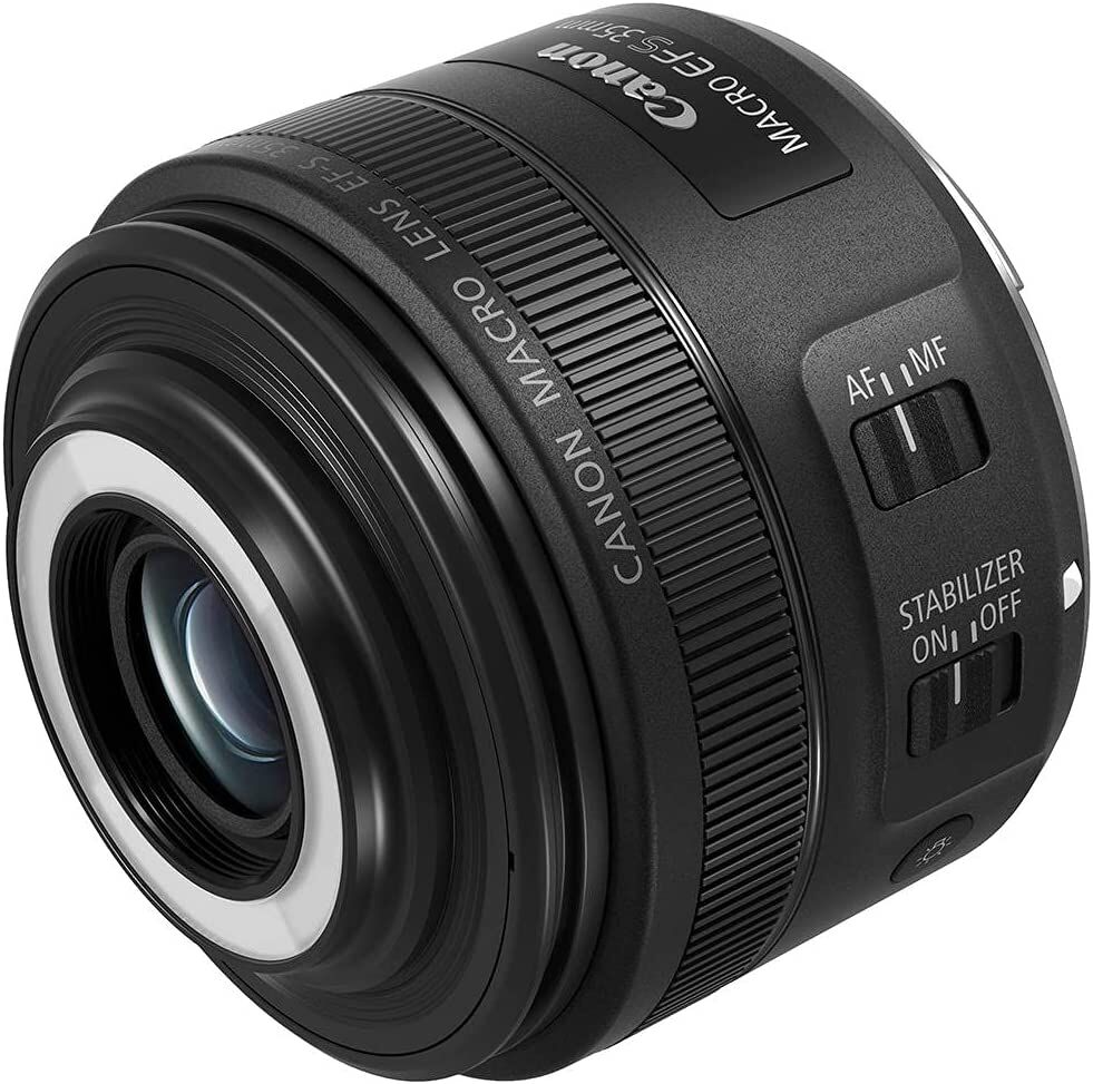 Canon キヤノン 単焦点マクロレンズ EF-S35mm F2.8 マクロ IS STM APS-C対応