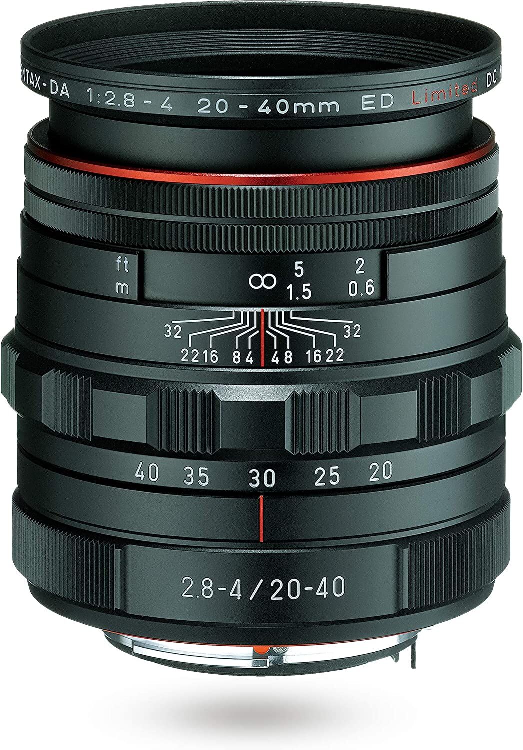 ペンタックス HD PENTAX-DA 20-40mmF2.8-4ED Limited DC WR ブラック 標準ズームレンズ