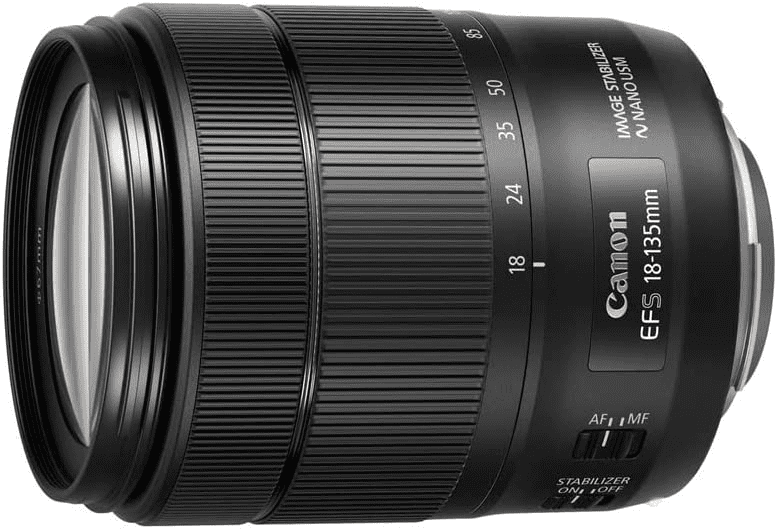 Canon キャノン 標準ズームレンズ EF-S18-135㎜ F3.5-5.6 IS USM APS-C対応