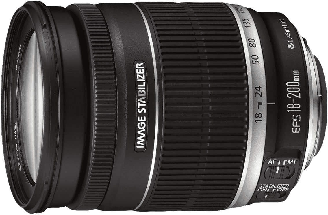 Canon キャノン 望遠ズームレンズ EF-S18-200mm F3.5-5.6 IS APS-C対応