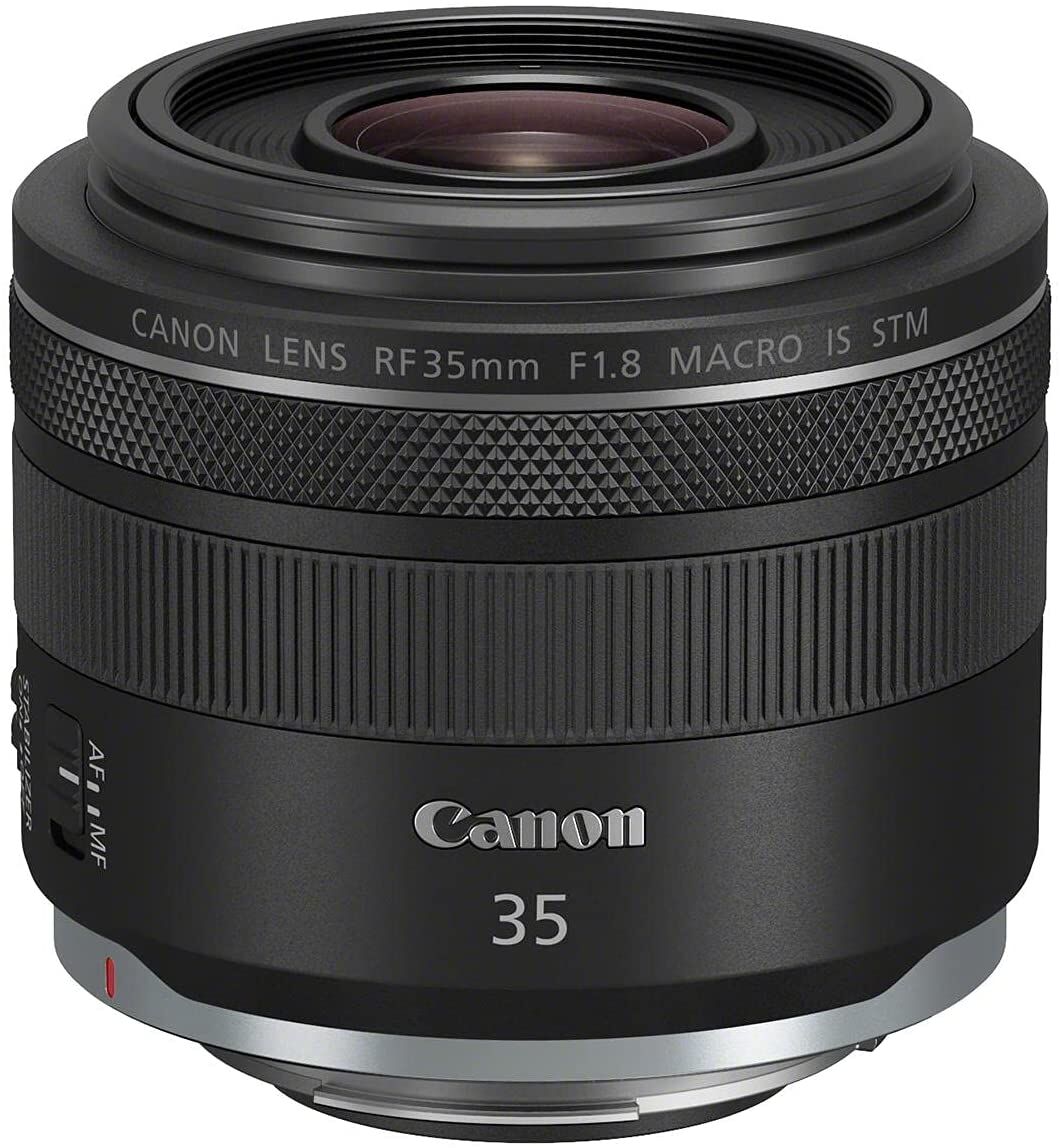 Canon キヤノン 単焦点広角レンズ RF35mm F1.8 マクロ IS STM EOSR対応