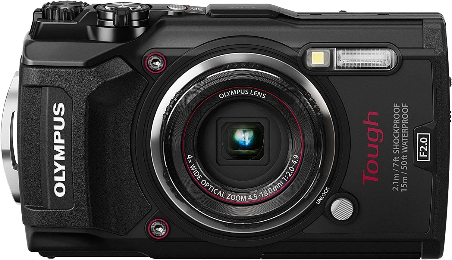 OLYMPUS オリンパス デジタルカメラ Tough TG-5 ブラック 1200万画素CMOS F2.0 15m 防水 100kgf耐荷重 GPS+電子コンパス&内蔵Wi-Fi TG-5 BLK