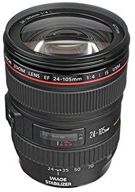 Canon キヤノン 標準ズームレンズ EF24-105mm F4L IS USM フルサイズ対応