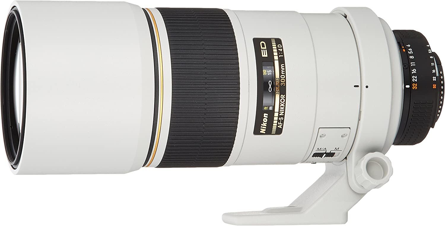 Nikon ニコン 単焦点レンズ Ai AF-S Nikkor 300mm f/4D IF-ED ライトグレー フルサイズ対応