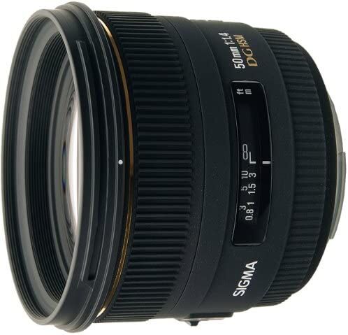 SIGMA シグマ 単焦点標準レンズ 50mm F1.4 EX DG HSM ニコン用 フルサイズ対応