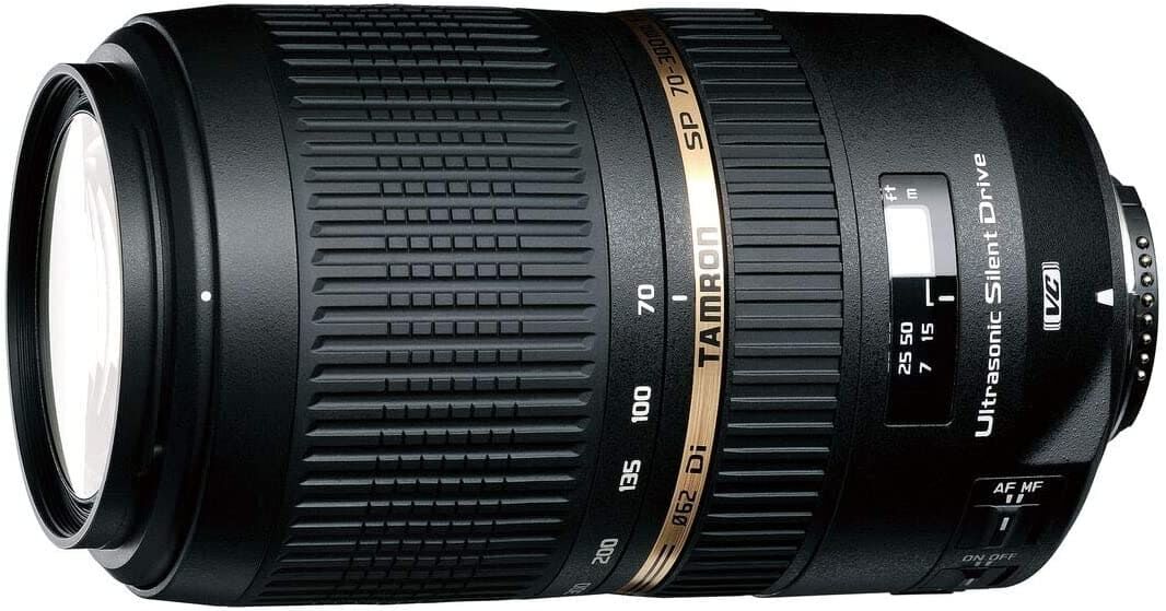 TAMRON タムロン 望遠ズームレンズ SP 70-300mm F4-5.6 Di VC USD キヤノン用 フルサイズ対応 A005E