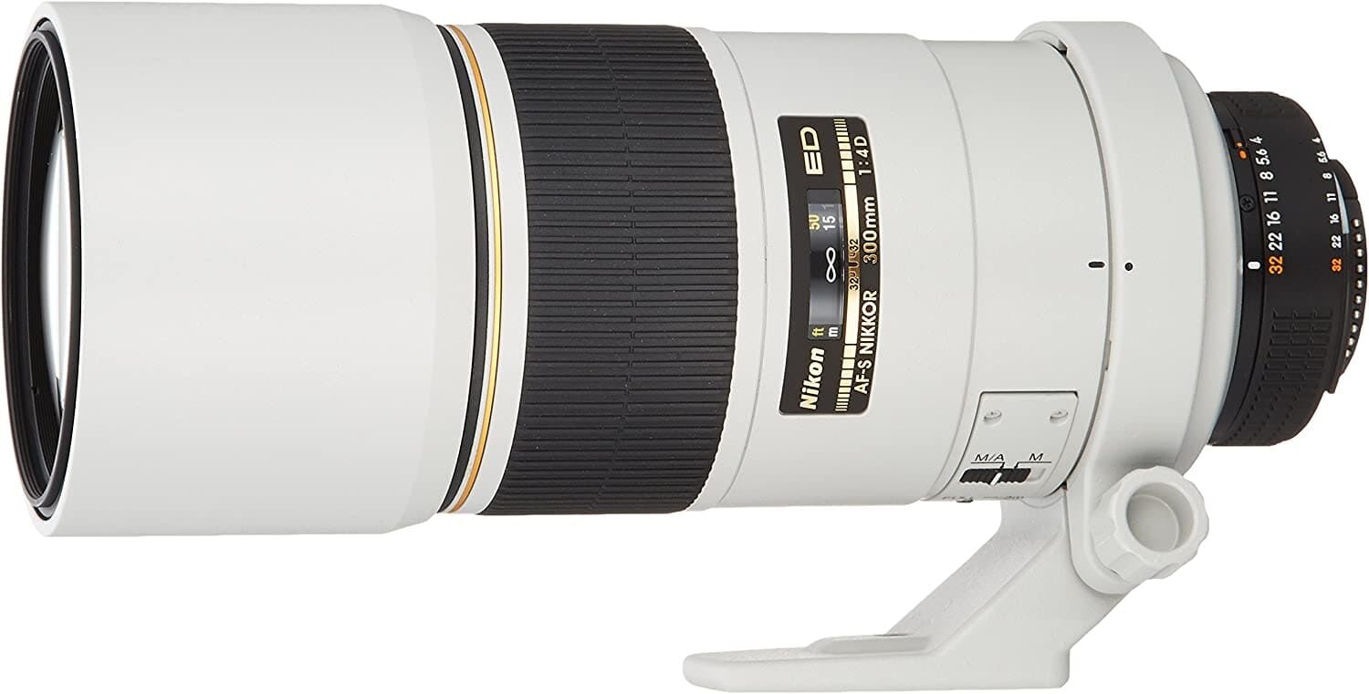 Nikon ニコン 単焦点レンズ Ai AF-S Nikkor 300mm f/4D IF-ED ライトグレー フルサイズ対応