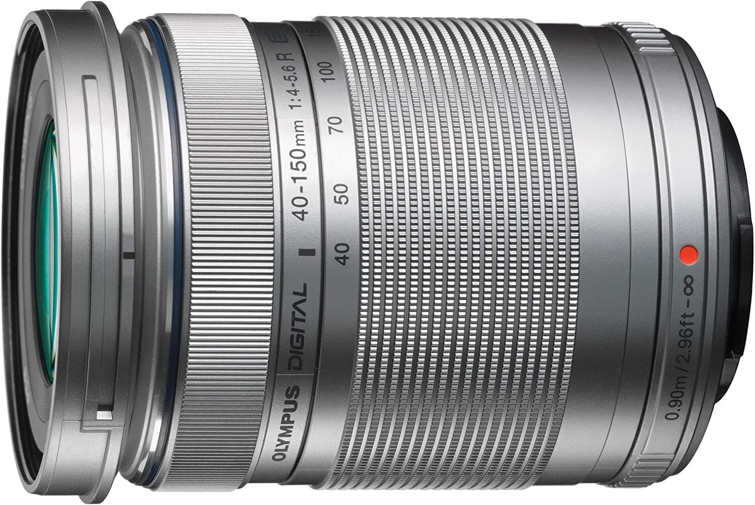 OLYMPUS オリンパス 望遠ズームレンズ M.ZUIKO DIGITAL ED 40-150mm F4.0-5.6 R シルバー