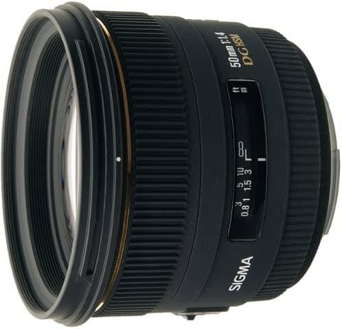SIGMA シグマ 単焦点標準レンズ 50mm F1.4 EX DG HSM ニコン用 フルサイズ対応 310554
