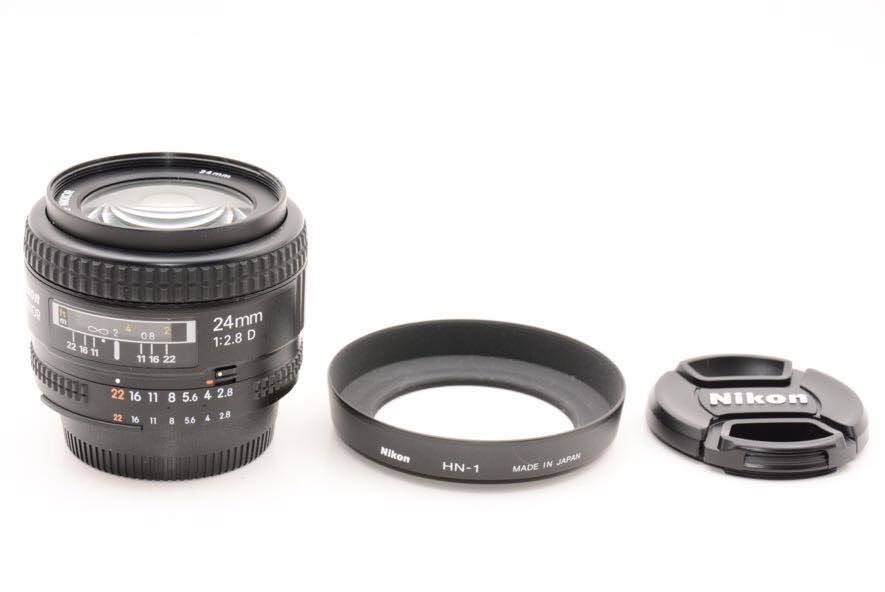 Nikon ニコン AF NIKKKOR 24mm. 1:2.8D	