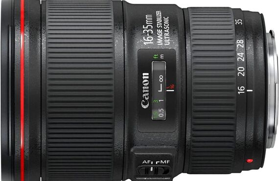 福島のおすすめ Canon キヤノン EF16-35mm F4L IS USM の高い買取価格 売るなら百獣の買取王が高価買い取り 