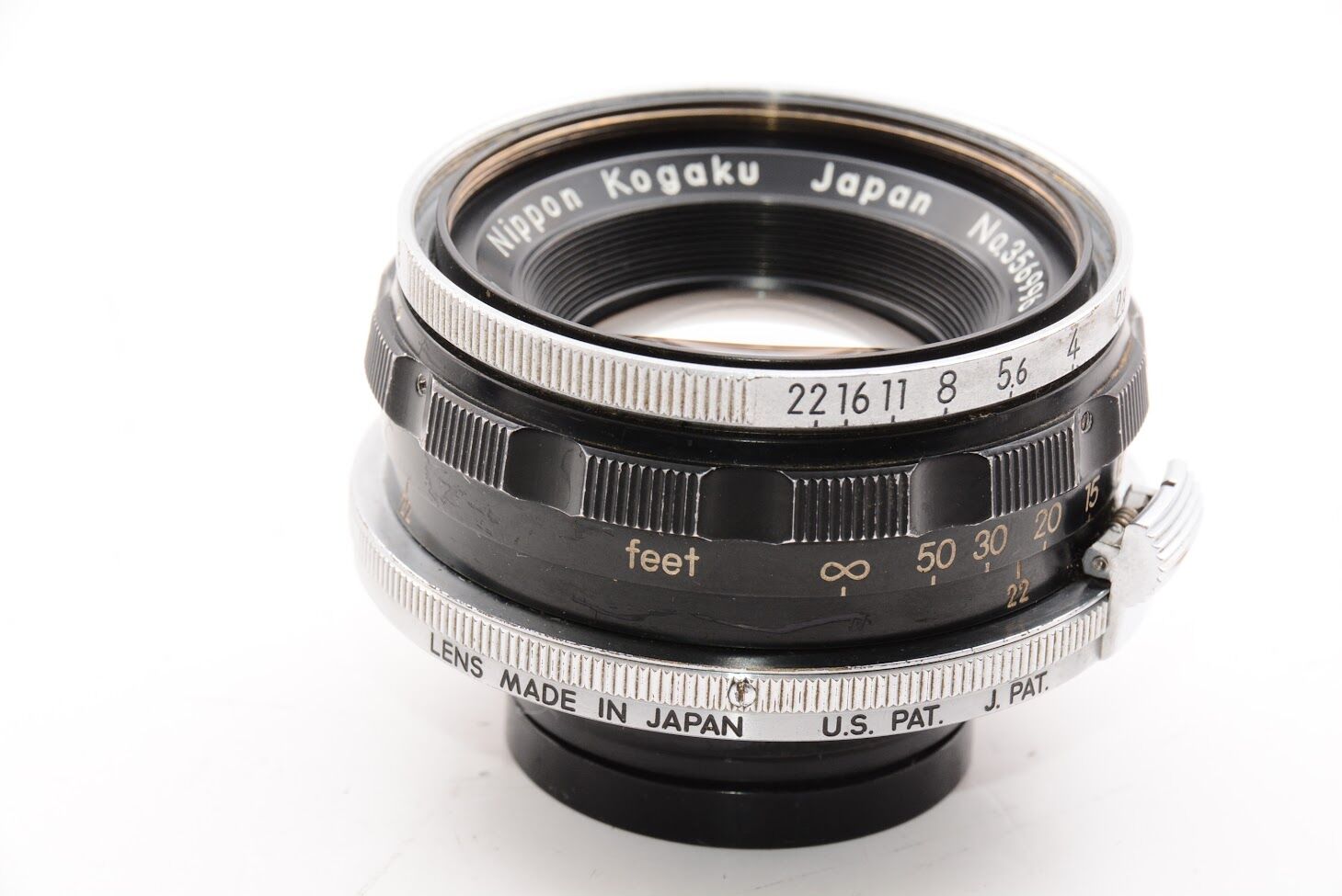 W-NIKKOR 1:1.8 f=3.5 Nippon Kogaku Japan Nikon ニコンニッコルニッコールカメラレンズ