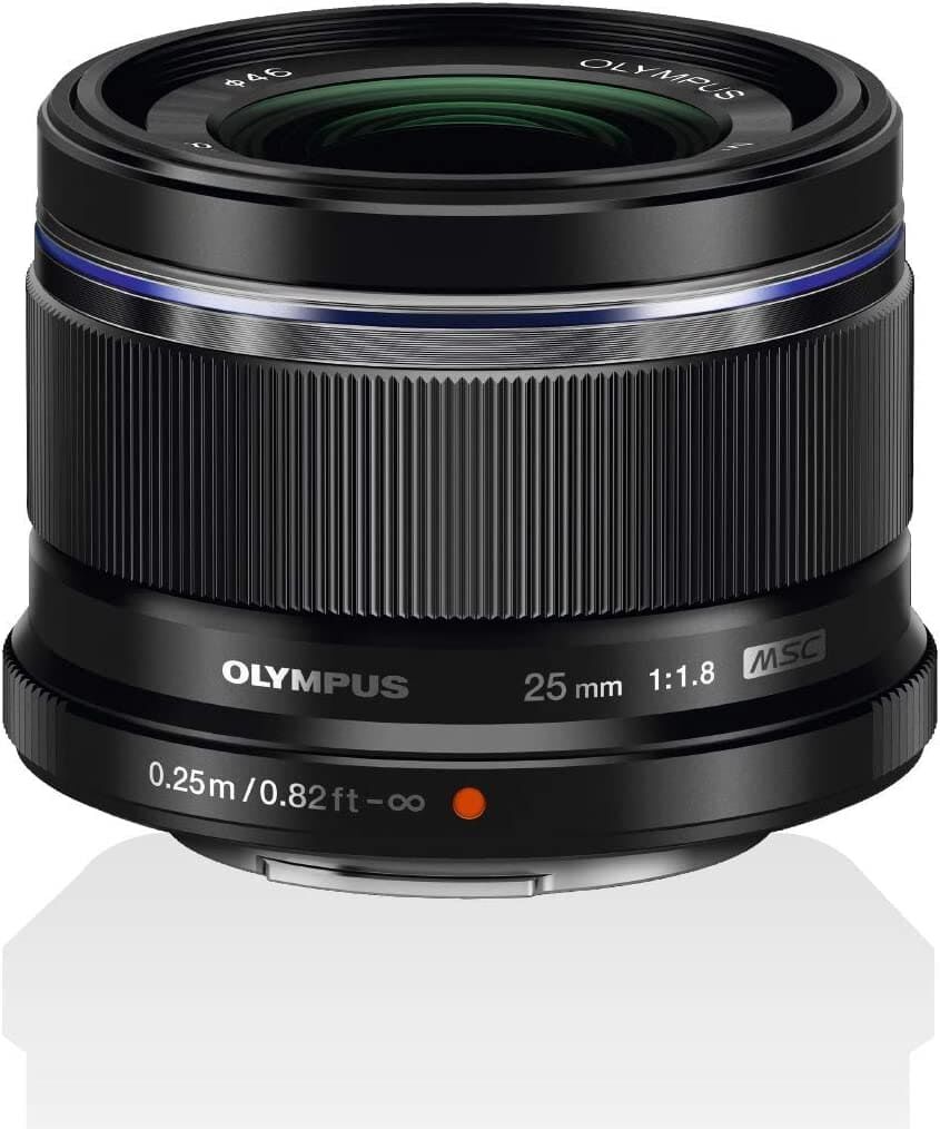 OLYMPUS オリンパス M.ZUIKO DIGITAL 25mm F1.8 ブラック マイクロフォーサーズ用 単焦点レンズ