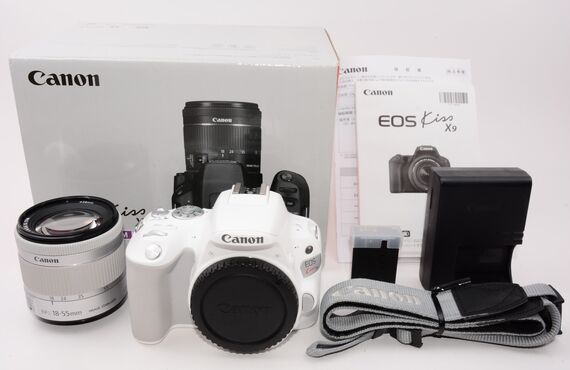 前橋のおすすめ Canon キヤノン EOS Kiss X9 EF-S18-55 IS STM の高い買取価格 売るなら百獣の買取王が高価買い取り 
