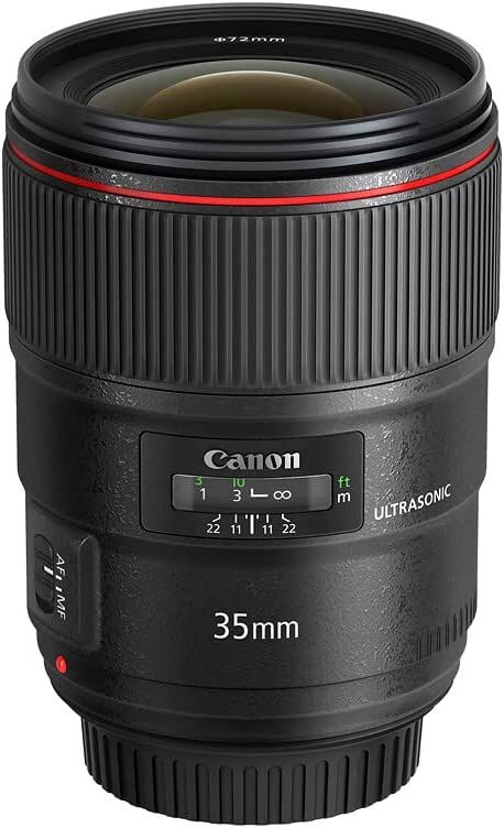 Canon キヤノン 単焦点レンズ EF35mm F1.4L USM フルサイズ対応