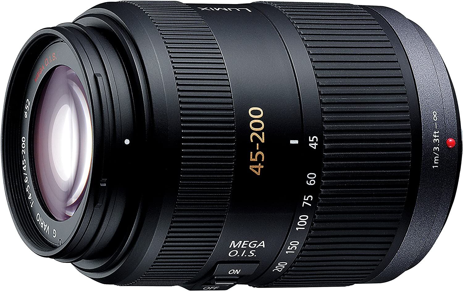 Panasonic パナソニック 望遠ズームレンズ マイクロフォーサーズ用 ルミックス G VARIO 45-200mm/F4.0-5.6/MEGA O.I.S. H-FS045200