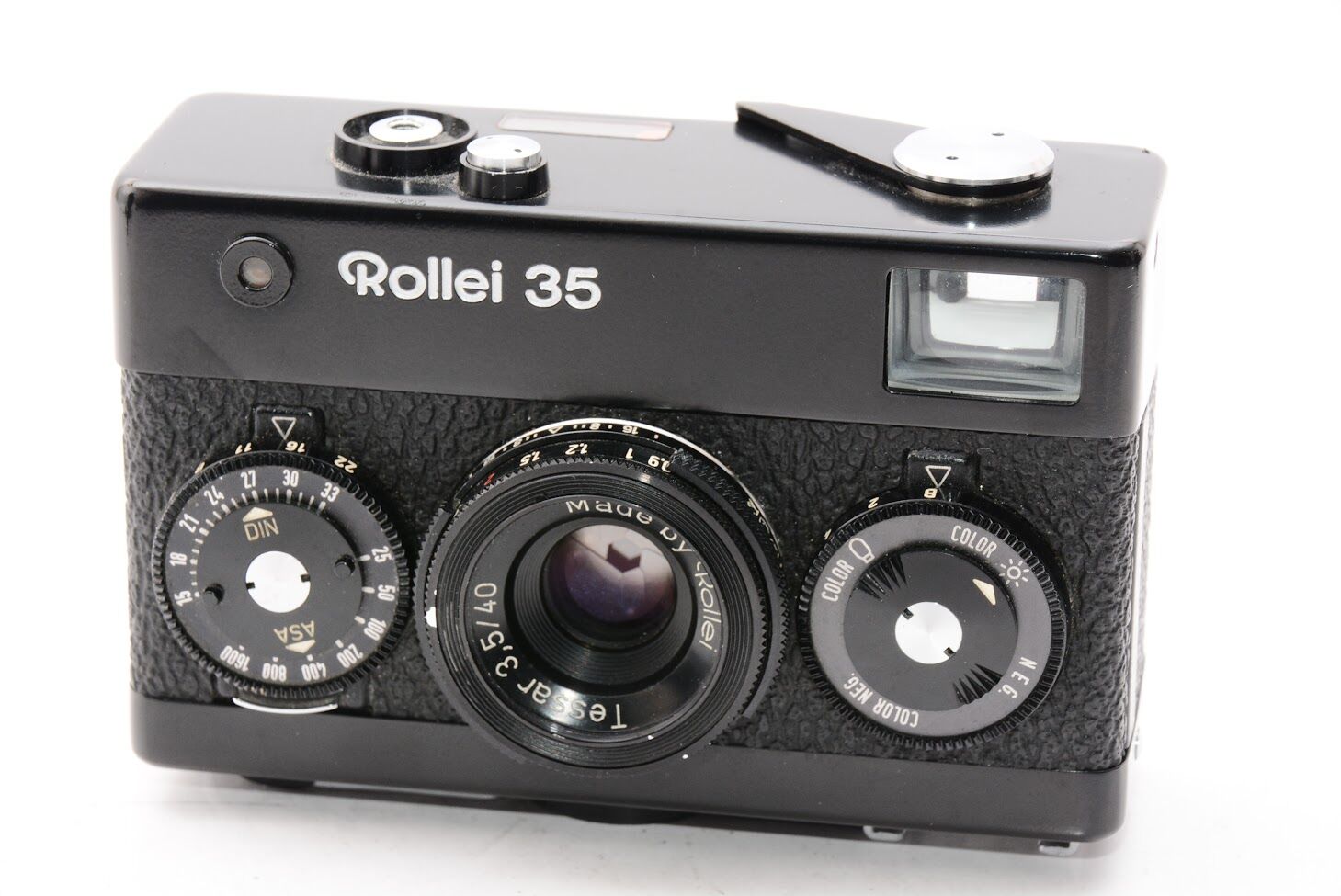 Rollei ローライ 35 (Tessar 40mm F3.5) ブラック コンパクトフィルムカメラ