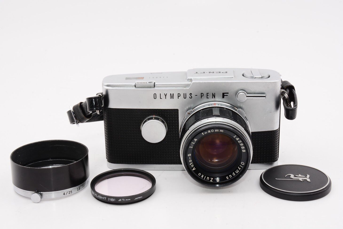 OLYMPUS オリンパス ペン PEN-FT フィルムカメラ G.Zuiko Auto-S 1:1.4 f=40mm