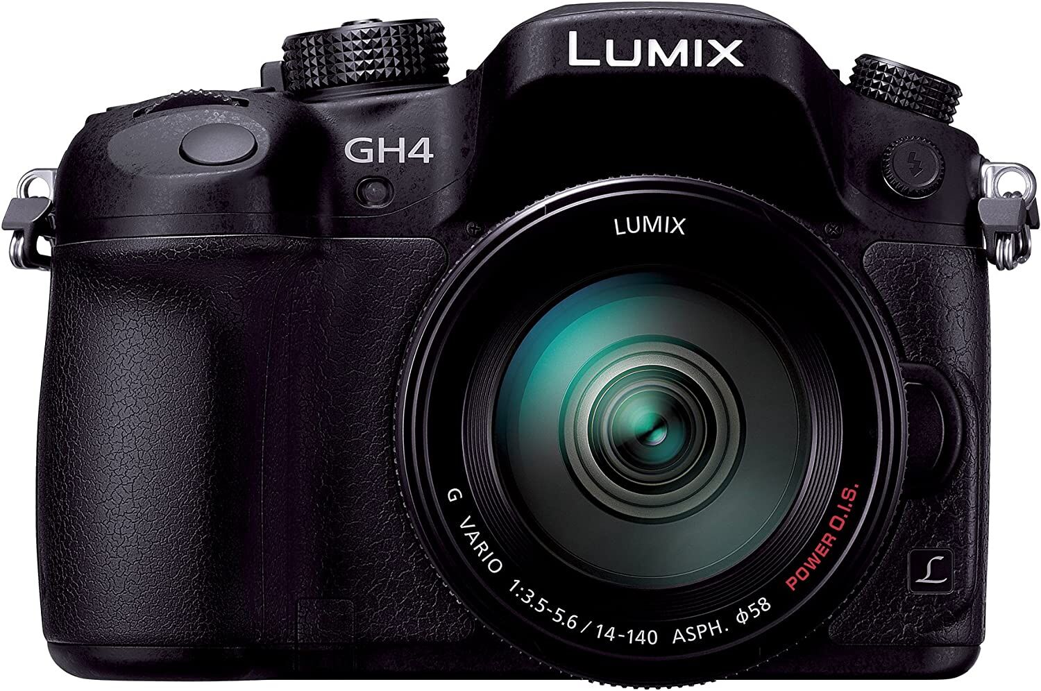 Panasonic パナソニック ミラーレス一眼カメラ ルミックス GH4 レンズキット 標準ズームレンズ付属 ブラック DMC-GH4H-K