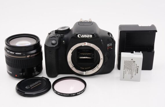 岐阜のおすすめ Canon キヤノン EOS Kiss X5 + EF 35-105 4.5-5.6 の買取価格 売るなら百獣の買取王が高価買い取り 