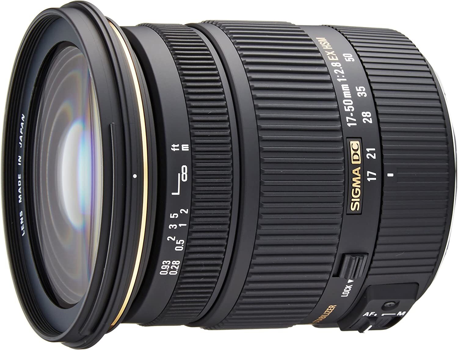 SIGMA シグマ 標準ズームレンズ 17-50mm F2.8 EX DC OS HSM キヤノン用 APS-C専用